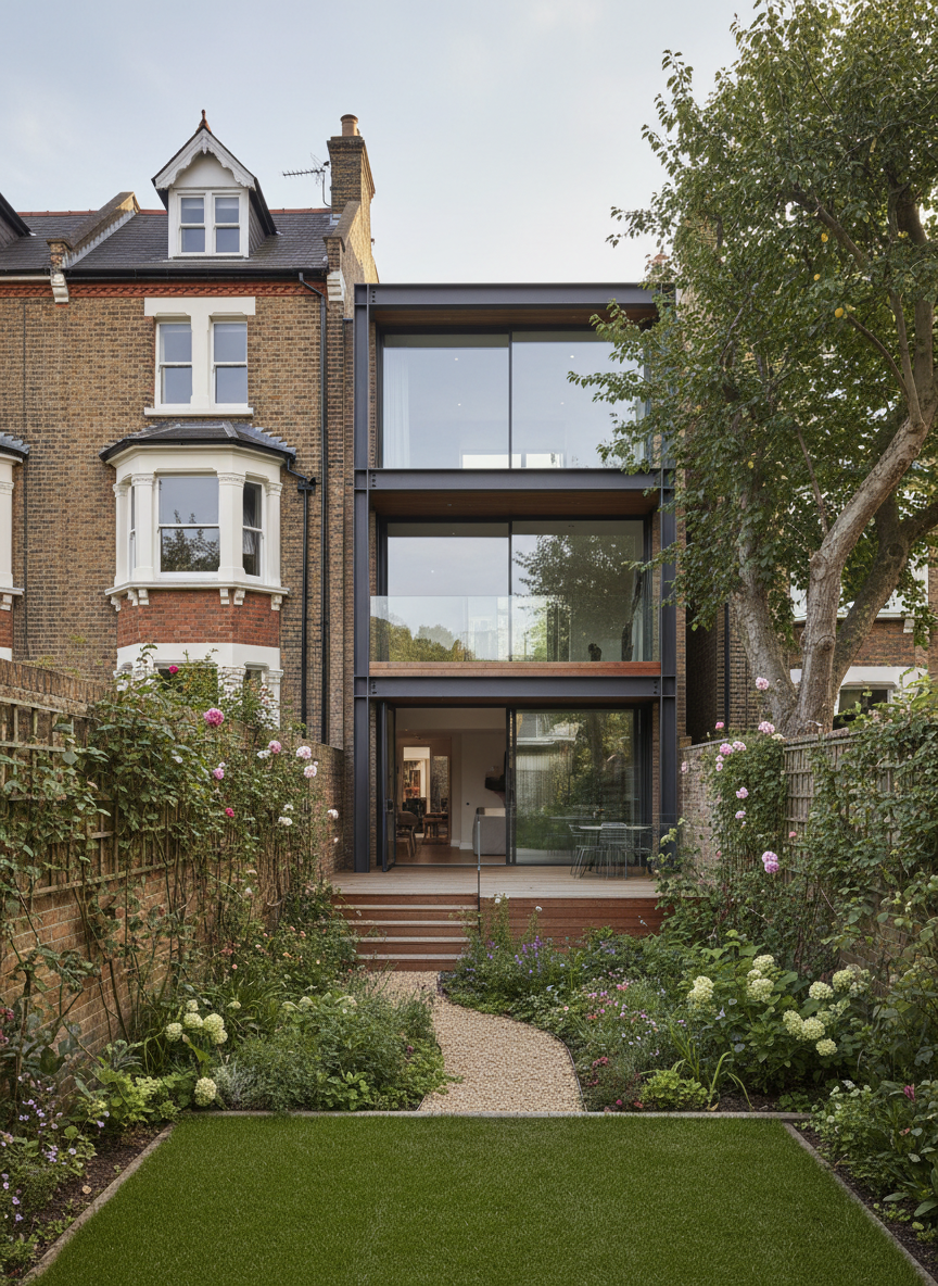 Cabbagetown townhouse extension
